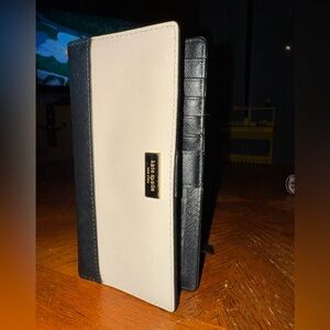 Kate Spade Black and Cream Wallet